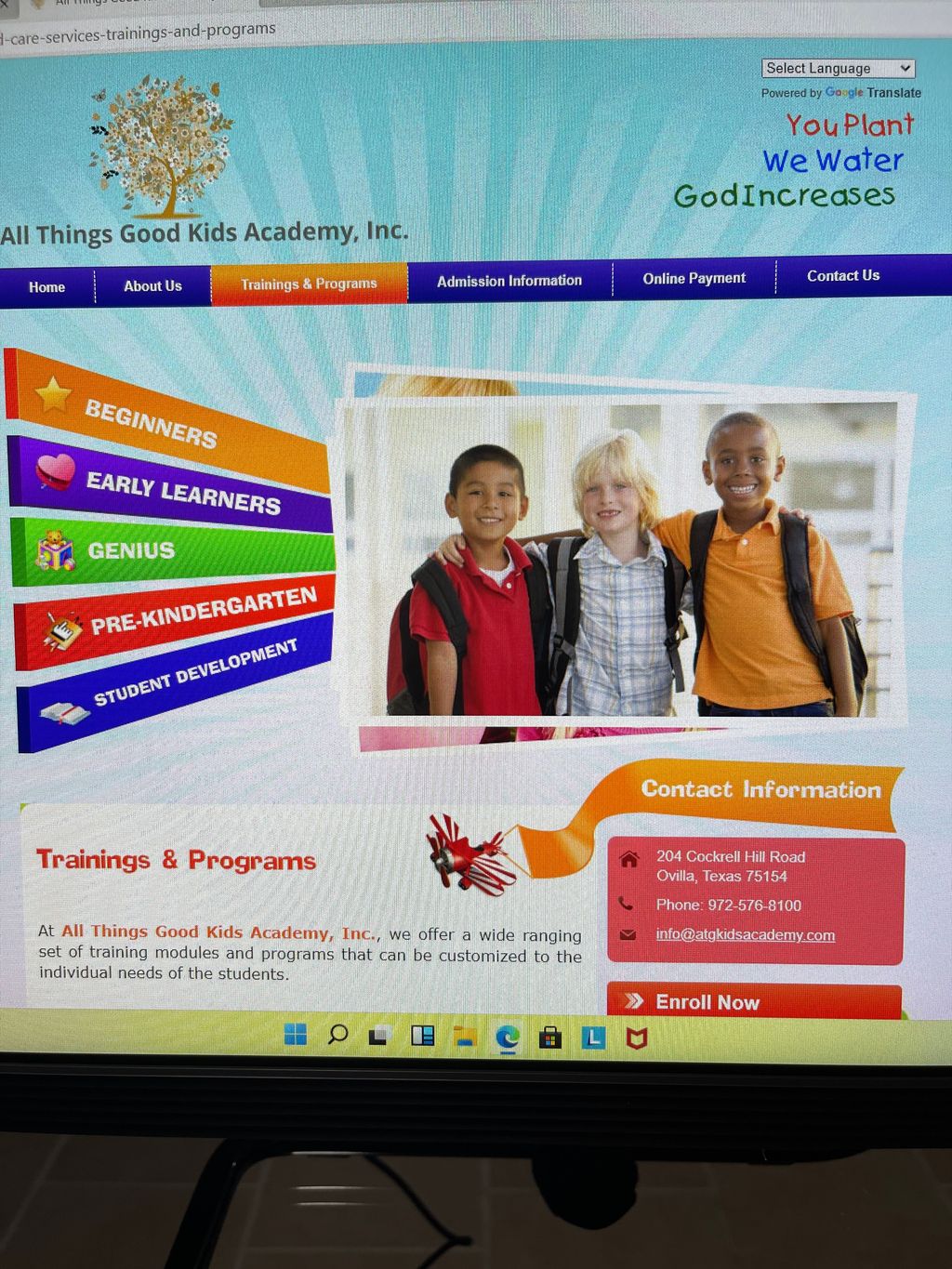 All Things Good Kids Academy