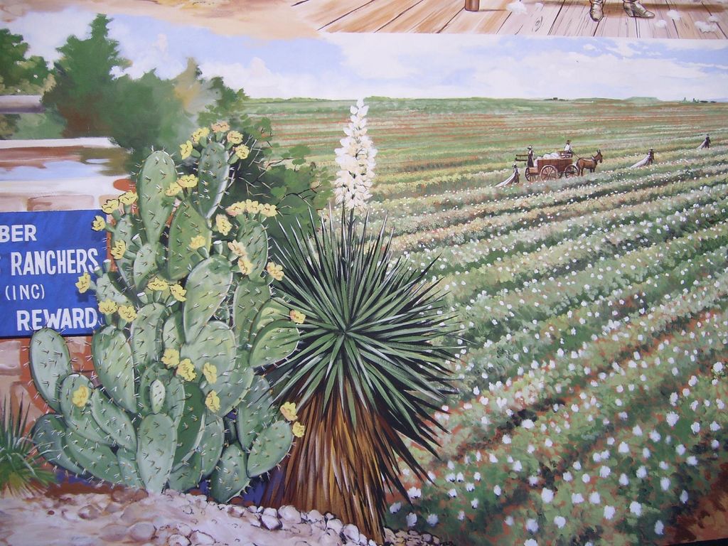 San Angelo's first Historical Mural