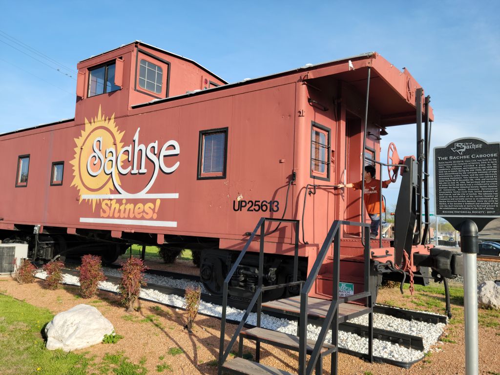 The Sachse Caboose