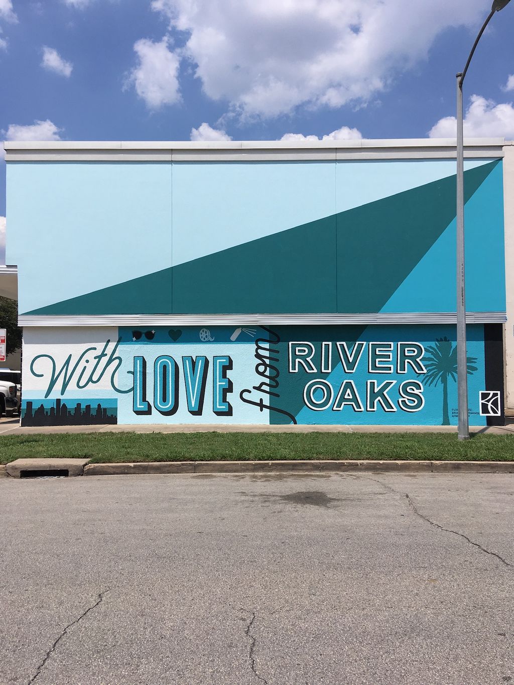 With Love from River Oaks Pandr Mural